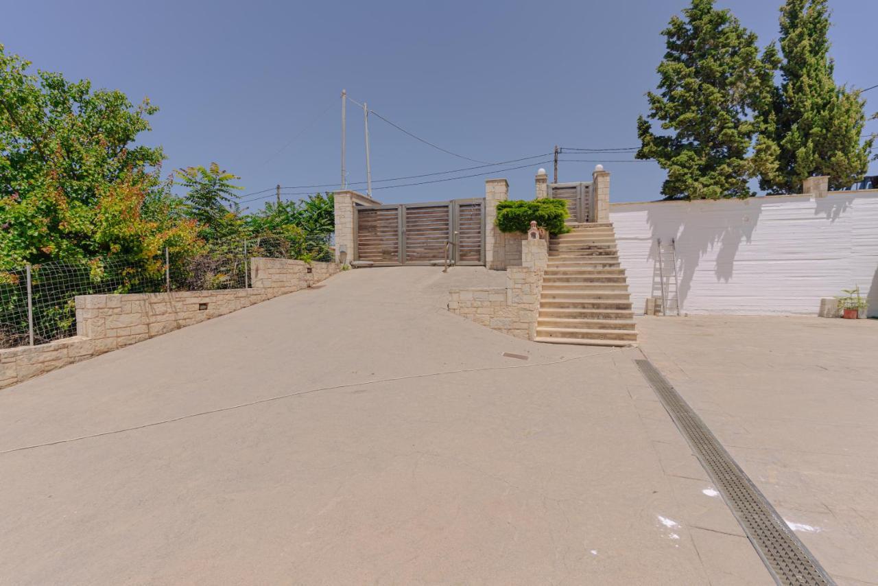 Blue Sky Villa In Crete Epano Vathia エクステリア 写真
