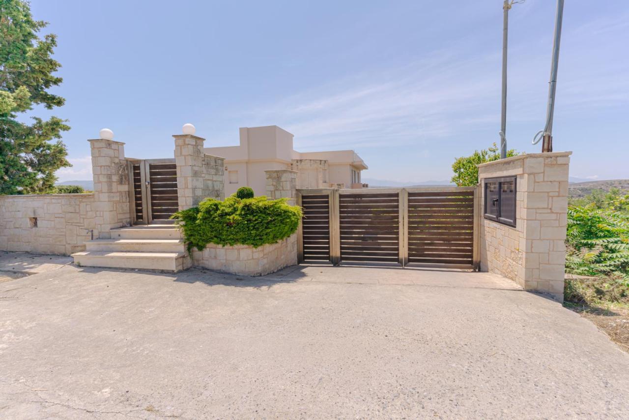 Blue Sky Villa In Crete Epano Vathia エクステリア 写真