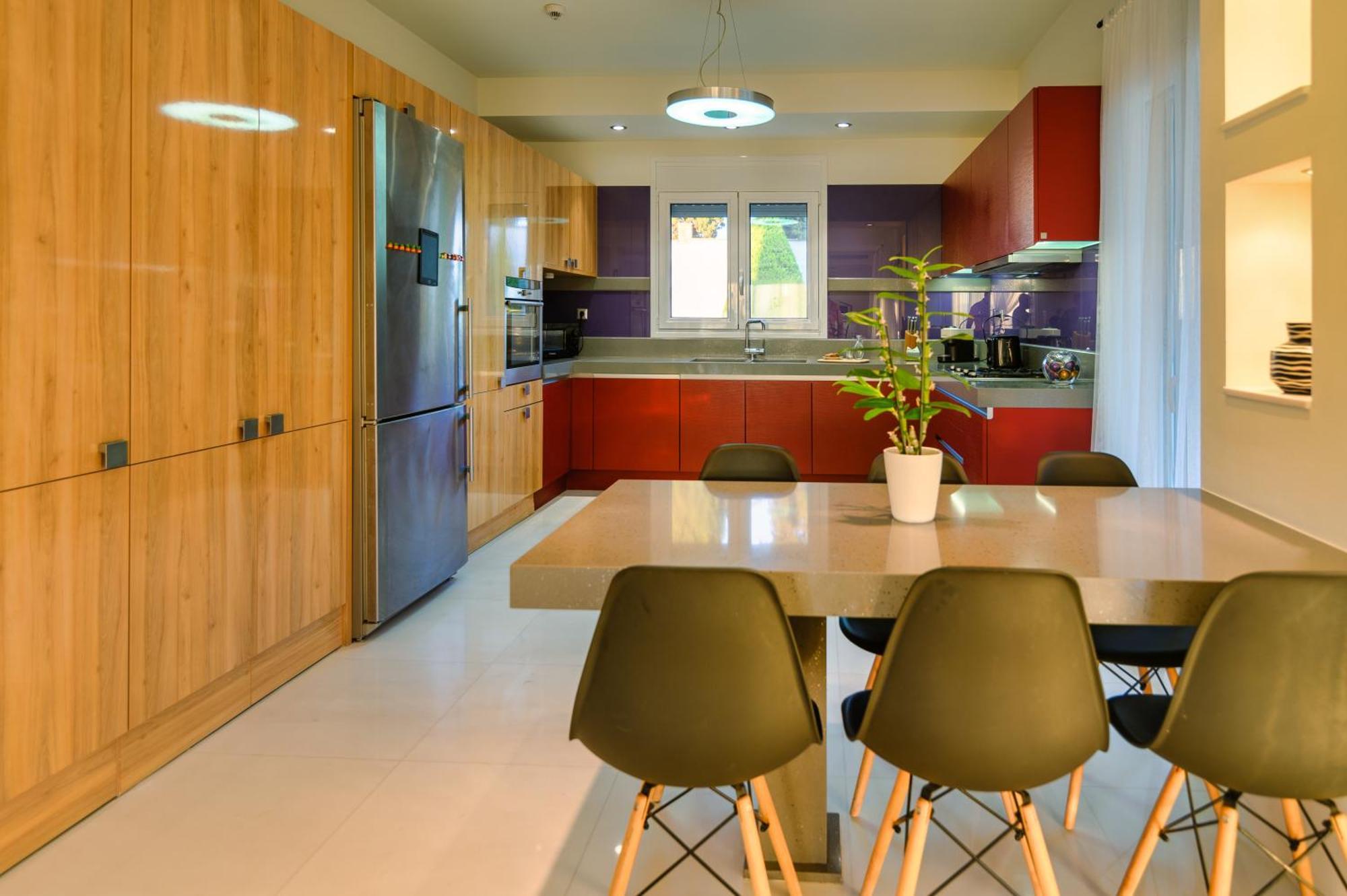 Blue Sky Villa In Crete Epano Vathia エクステリア 写真