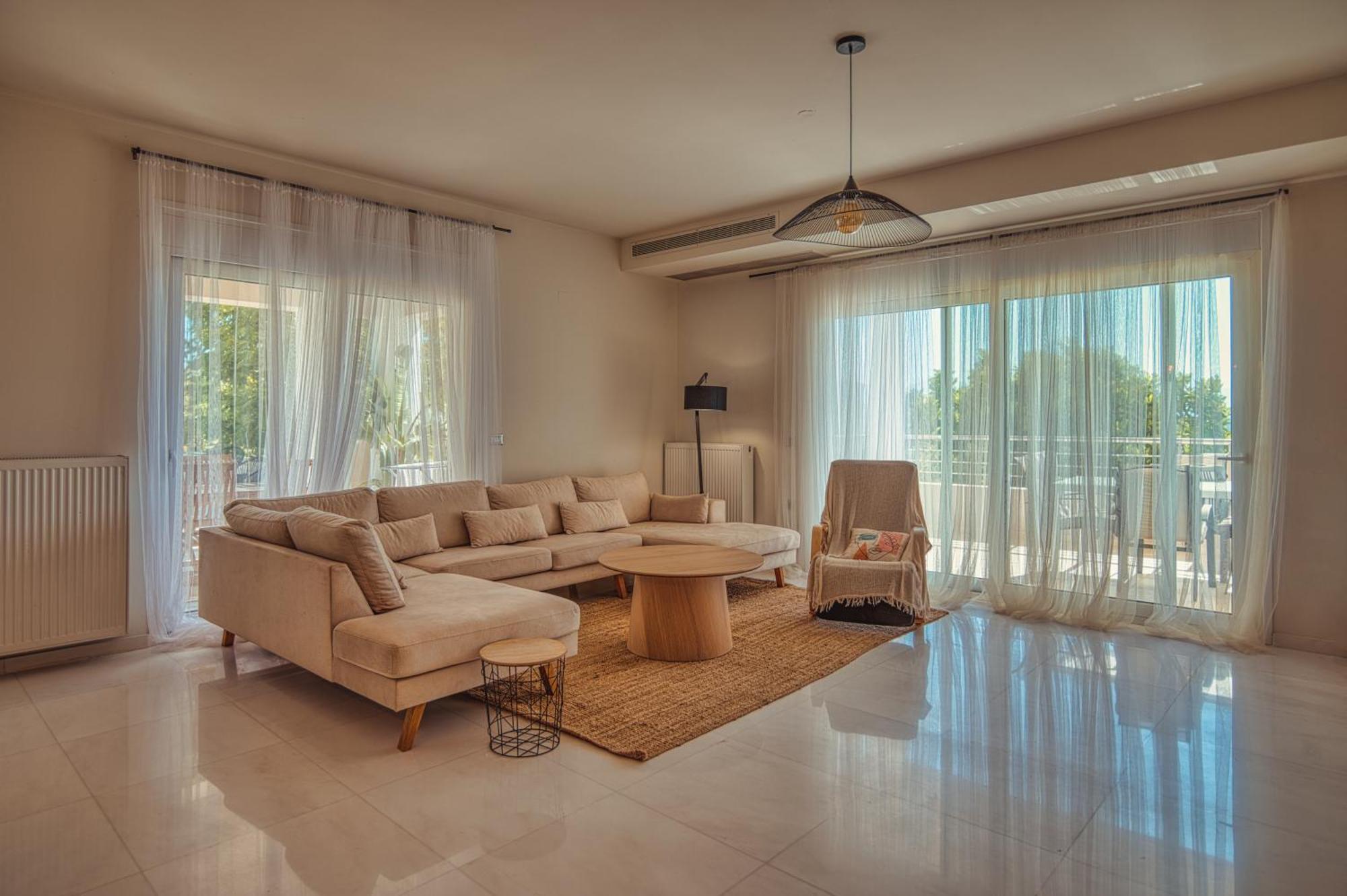 Blue Sky Villa In Crete Epano Vathia エクステリア 写真
