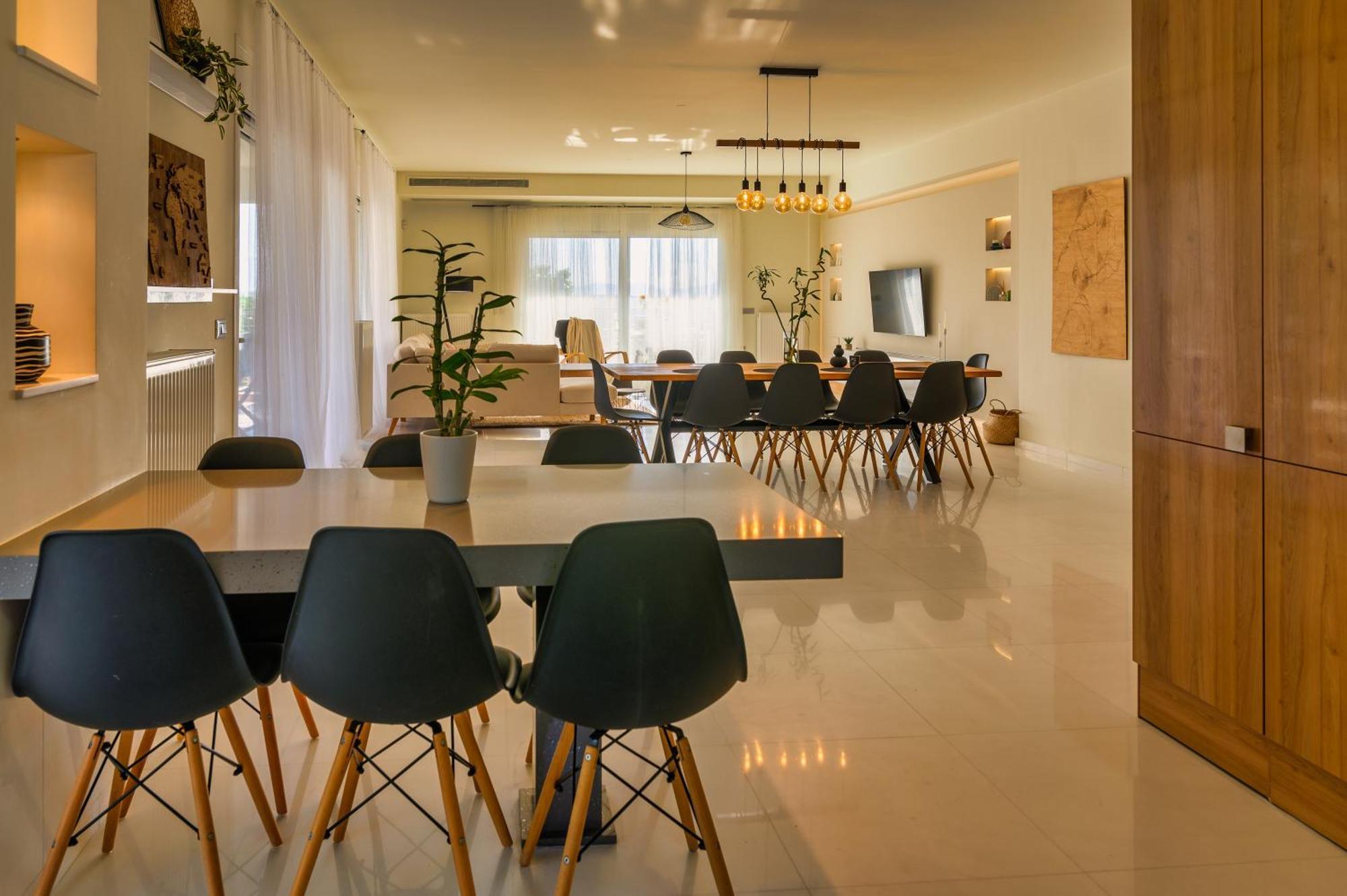 Blue Sky Villa In Crete Epano Vathia エクステリア 写真