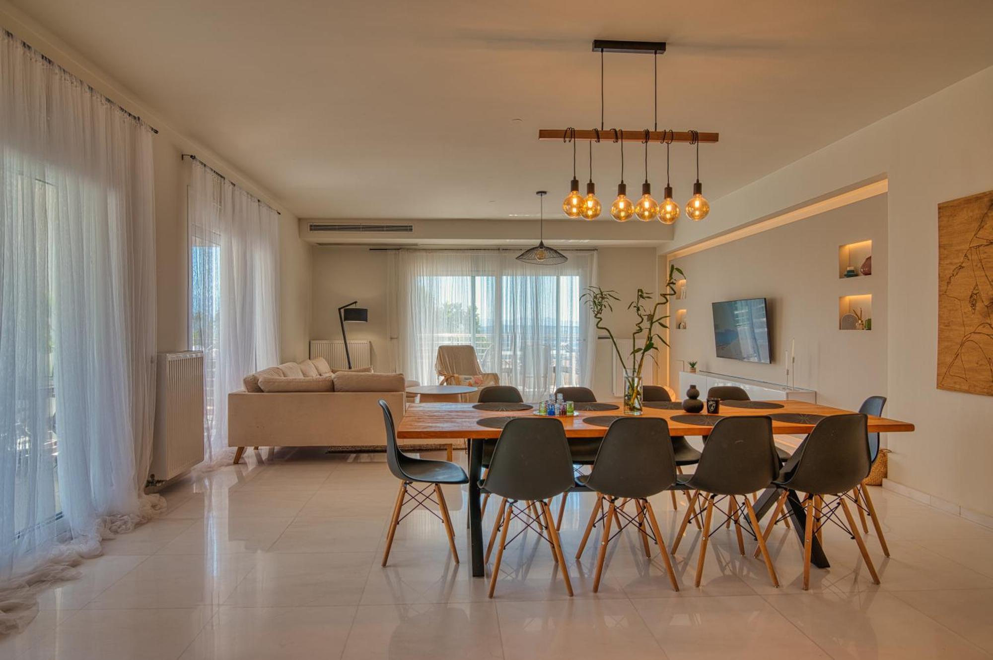 Blue Sky Villa In Crete Epano Vathia エクステリア 写真