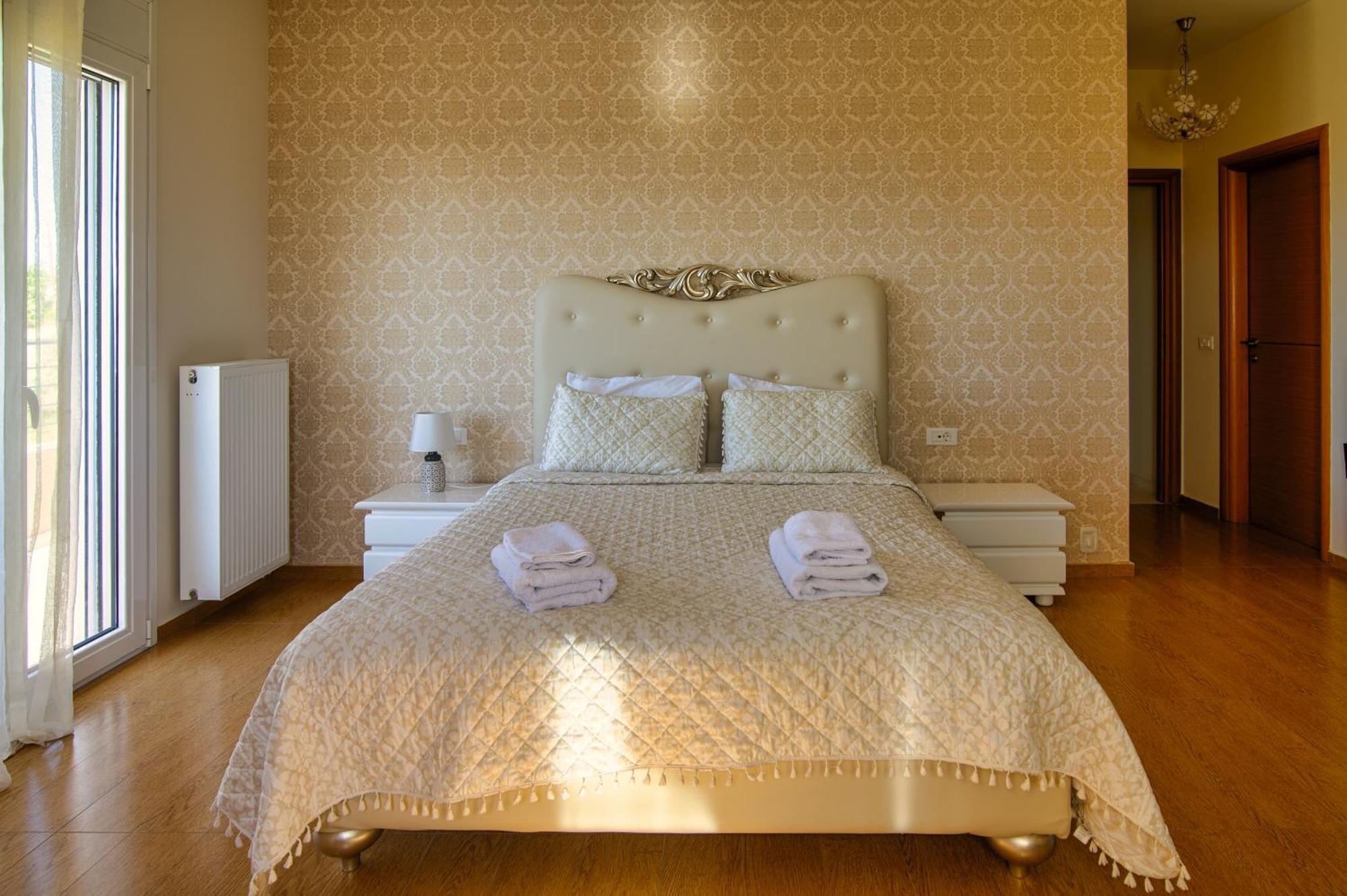 Blue Sky Villa In Crete Epano Vathia エクステリア 写真